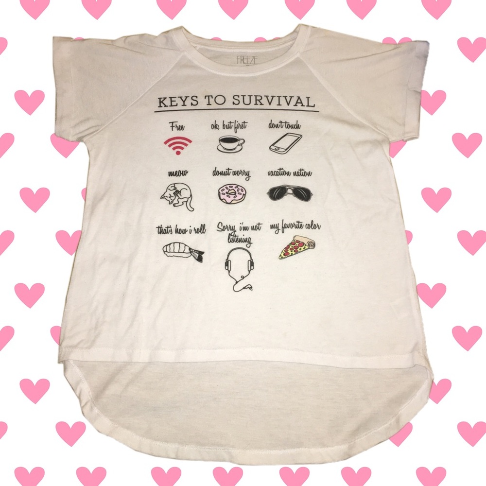 White Graphic T-shirt